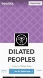 Mobile Screenshot of dilatedpeoples.com